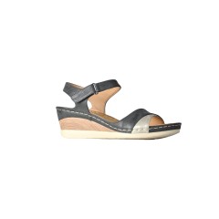 Ankle Strap Sandals - Black