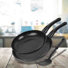 A LA CUISINE - FRYING PAN SET OF 2 WITH SPATULA
