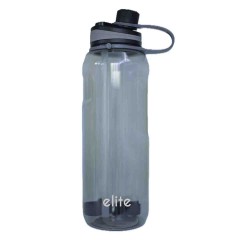 Elite -transparent Water Bottles 2000ml Lids Asst.