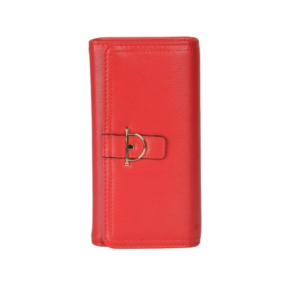 Portefeuille rouge pour dames