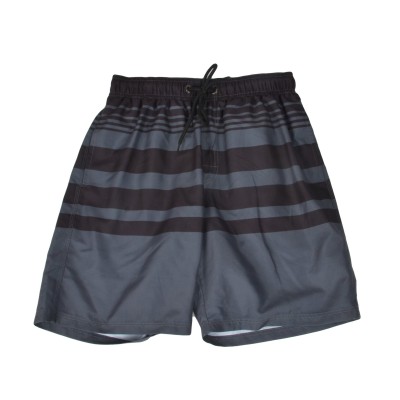 Polargear - Black & Grey Striped Swimsuit