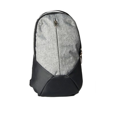 Small Backpack - Grey & Black