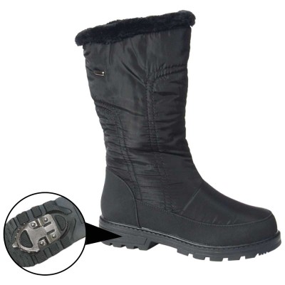 Wos Side Zipper Winter Boot With Grip