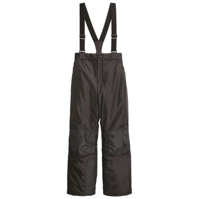 Pantalon de neige avec bretelles pour homme noir