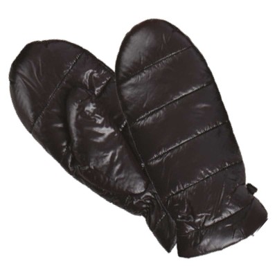 Moufles LDS en nylon noir