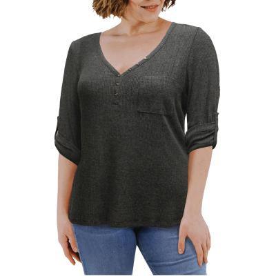 Sweater Knit Rib Top