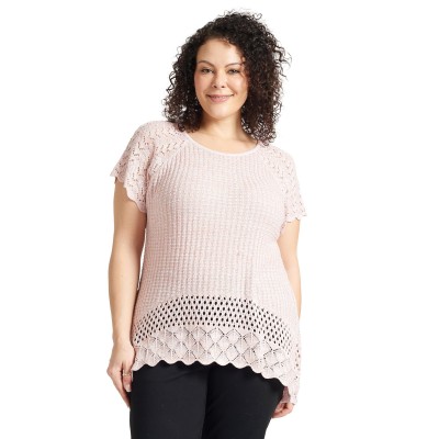 Baby Pink Pointelle - Shirt