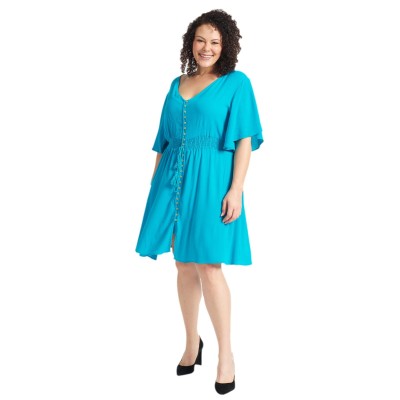 Turquoise Beach Dress | Plus Size