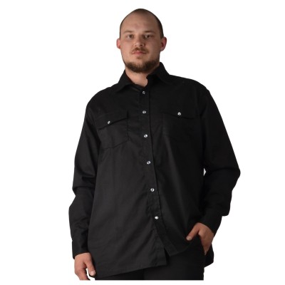 Tuff & Durable® - Working Long Sleeve Shirt - Black