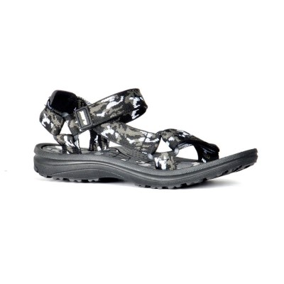 Army Velcro Sandals - Black