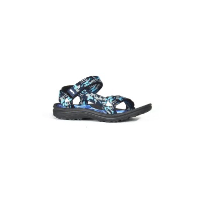 Army Velcro Sandals - Blue