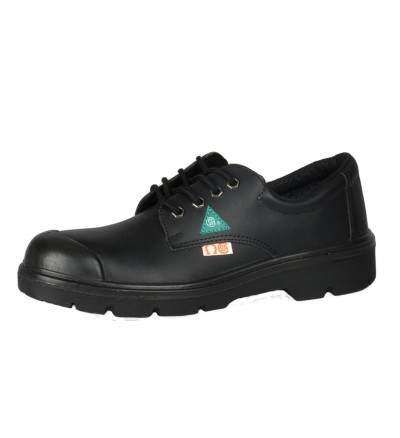 Tuff & Durable® - Working Shoes with Steel Toe & Plate - Black