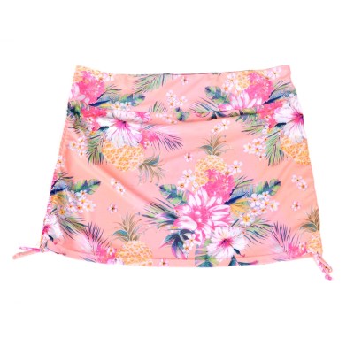 Floral Print Swim Skirt