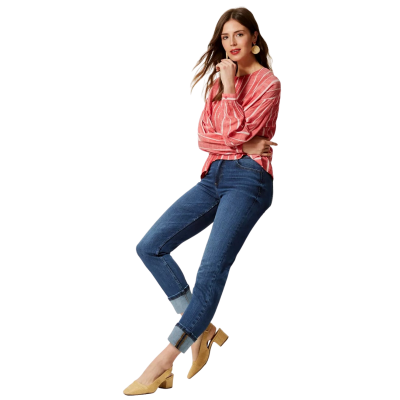 Pantalon en denim extensible