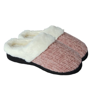 Chenille Mule Slippers