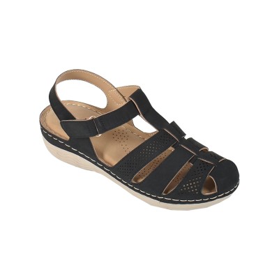 Ladies Slip Walking Shoes Closed Toe Open 