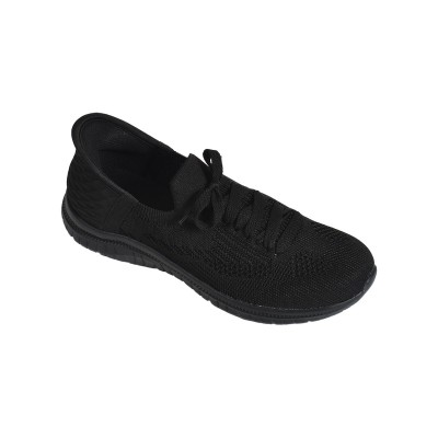 Ladies Flyknit Lace Up Shoe Cemented Outsol