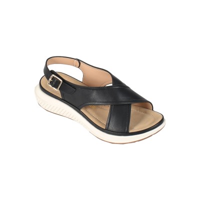 Wos Cris Cross Sandal With Back Strap