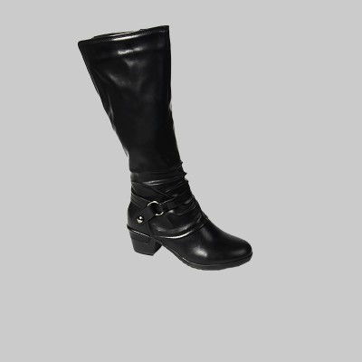 wos pull on boot with side zipper 