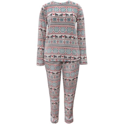 Ensemble de nuit en peluche Minky pour dames 