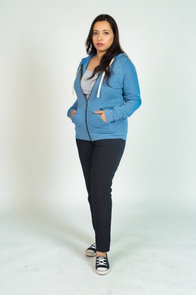 Malibu Raglan Full-Zip Hooded Fleece