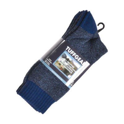 Chaussettes thermiques pour hommes, 5 paires, noir