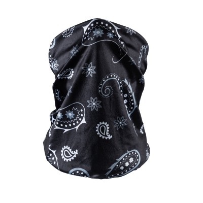 ​Masque bandana - Motif cachemire fleuri noir (Disponible en ligne seulement)