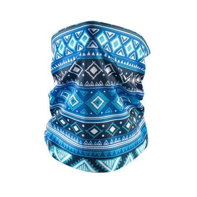 ​Masque bandana - Polygone bleu (Disponible en ligne seulement)