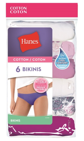 Hanes Coton Confortable P6- H1420X-6