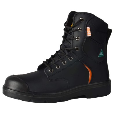 Tuff & Durable® - High Working Boots with Steel Toe & Plate - Black