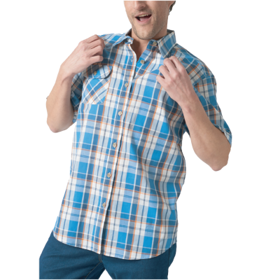 Men's Cotton Shirt Short Sleeve