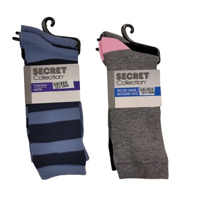 Chaussettes 2 Pieces Pour Femme Spécialité-2pk Lds Socks	
